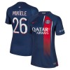 Paris Saint-Germain 2023-24 Mukiele 26 Hjemme - Dame Fotballdrakt